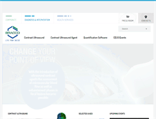 Tablet Screenshot of contrastultrasound-modality.com